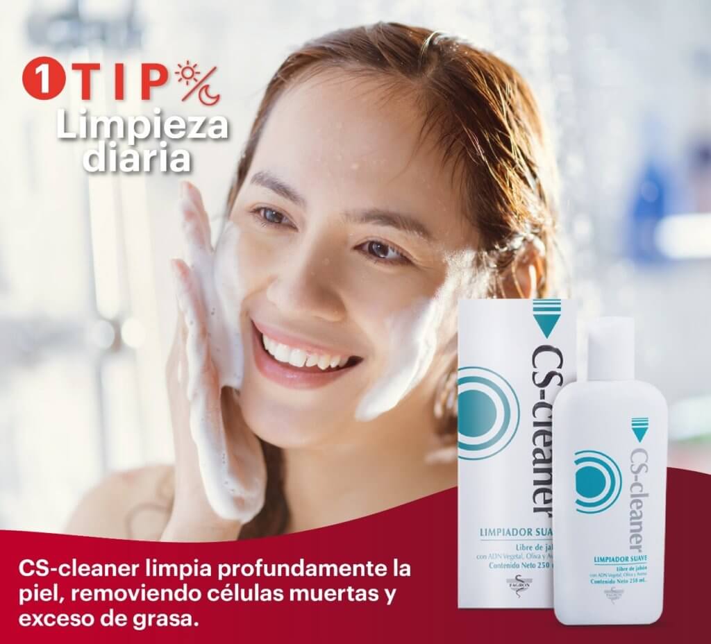 1 Limpia tu piel